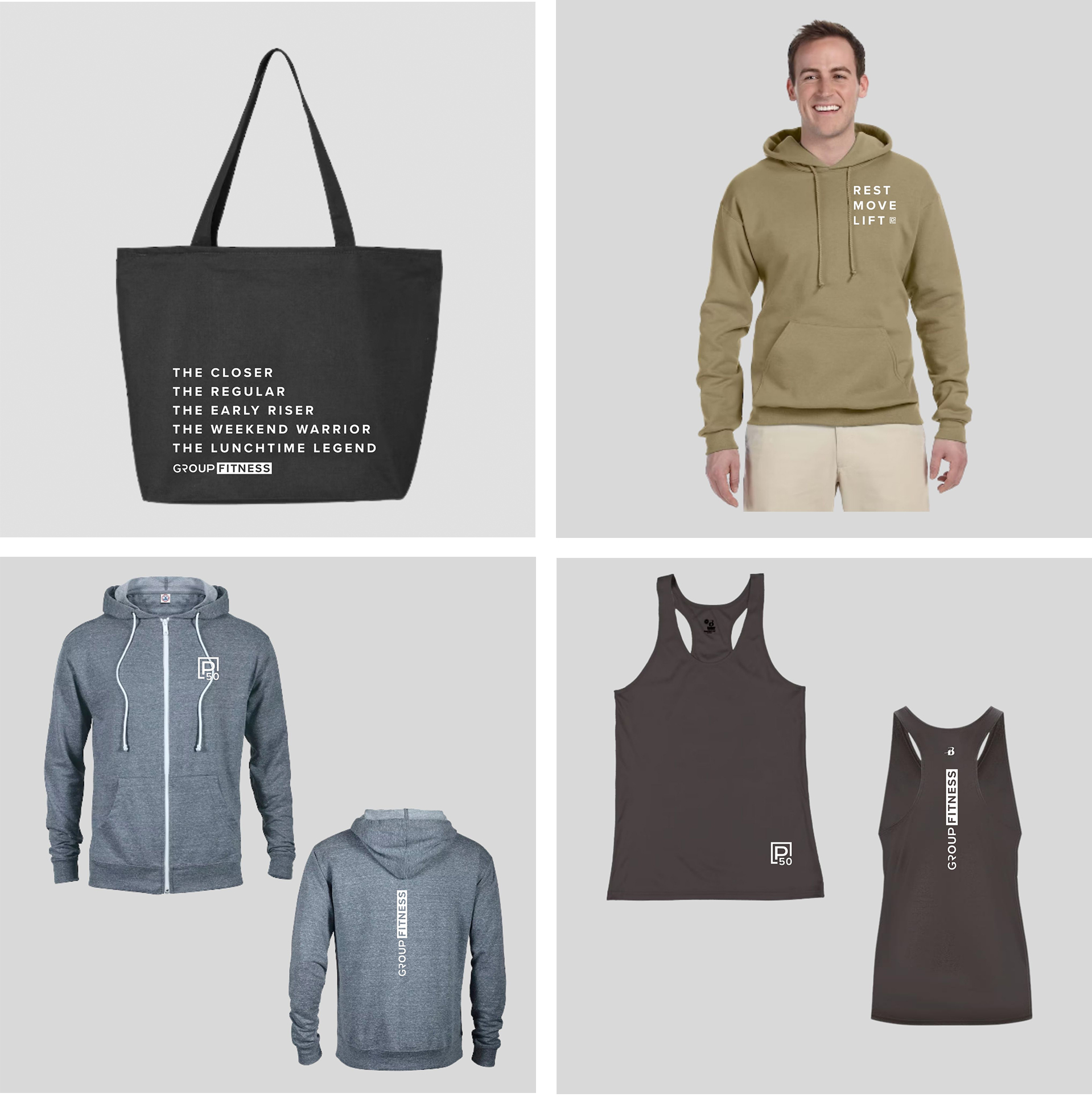 Fall Group Fitness Merch